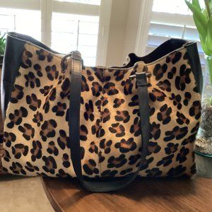 Maurizio Taiuti  CALF HAIR TOTE.